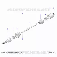 DRIVE TRAIN, DRIVE POSTERIORE ALBERO
