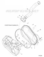 TRASMISSIONE, CLUTCH COVER AND DUCTING