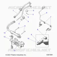SISTEMA DI ALIMENTAZIONE CARBURANTE, RAIL, LINES AND THROTTLE BODY