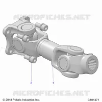 DRIVE TRAIN, PROP POSTERIORE ALBERO