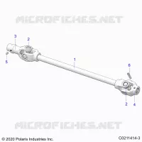TRASMISSIONE, FRONT PROP SHAFT