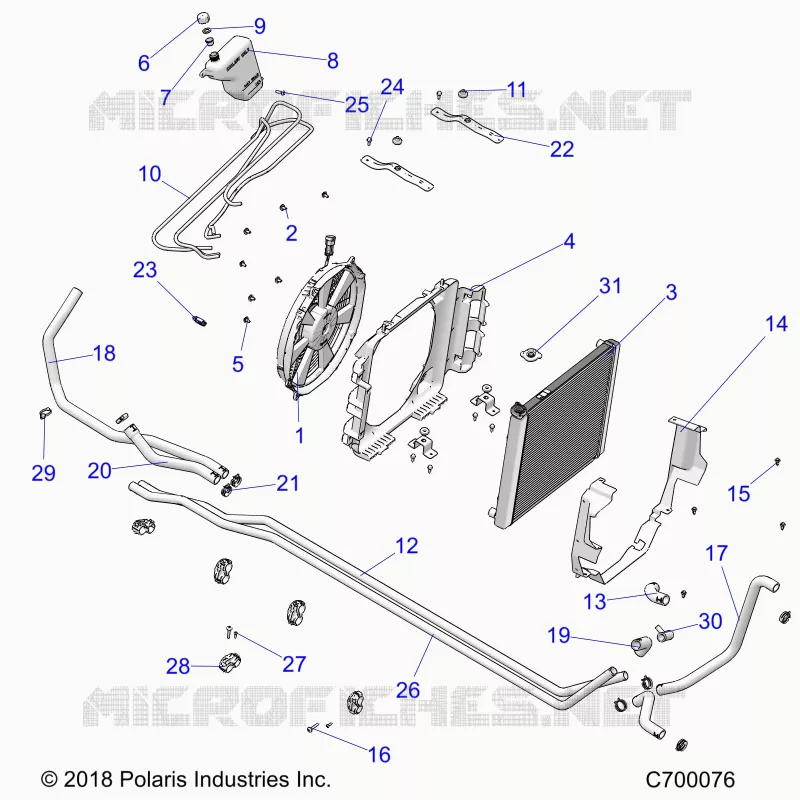 ENGINE, SISTEMA DI RAFFREDDAMENTO