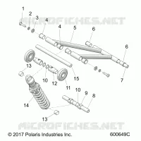 SUSPENSION, ANTERIORE COPPIA ARM