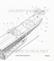 TELAIO, REAR, MISC. COVERS AND SNOWFLAP