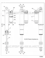 SUSPENSION, SHOCK ANTERIORE INTERNALS