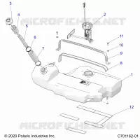 SISTEMA DI ALIMENTAZIONE CARBURANTE, FUEL TANK