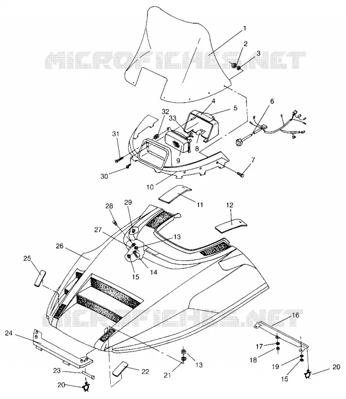 CAPPUCCIO LITE GT 0963133 and EUROPEAN LITE GT E963133 (4933083308A009)