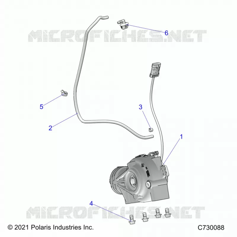 TRASMISSIONE, FRONT GEARCASE MOUNTING