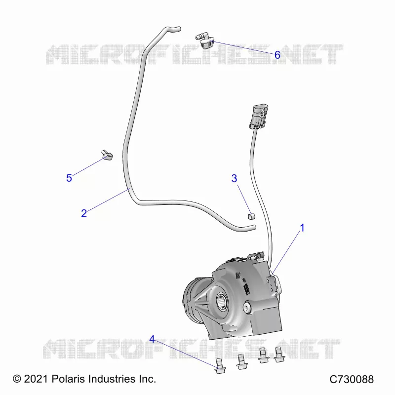 TRASMISSIONE, FRONT GEARCASE MOUNTING