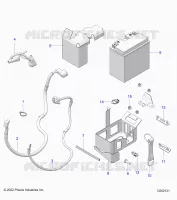 ELETTRICO, BATTERY/BOX AND CABLES