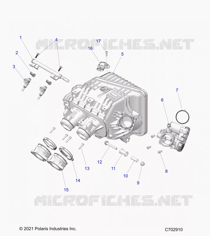 ENGINE, INTAKE INTAKE MANIFOLD, CORPO FARFALLATO, FUEL RAIL- Z24NME99A2/B2 (C702910)