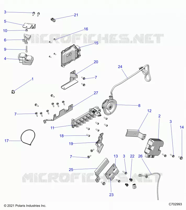 ELETTRICO, WIRE HARNESS, COMPONENTS
