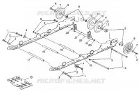 SOSPENSIONE 700 XCR 0985678(A) and EUROPEAN 700 XCR E985678 (4943114311B010)