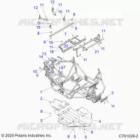 CHASSIS, MAIN FRAME AND SCIARED PLATE