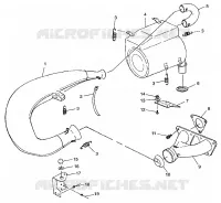 IMPIANTO DI SCARICO 600 RMK 0980958 and EUROPEAN 600 RMK E980958 (4944634463C003)