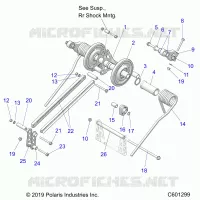 SUSPENSION, POSTERIORE COPPIA ARM