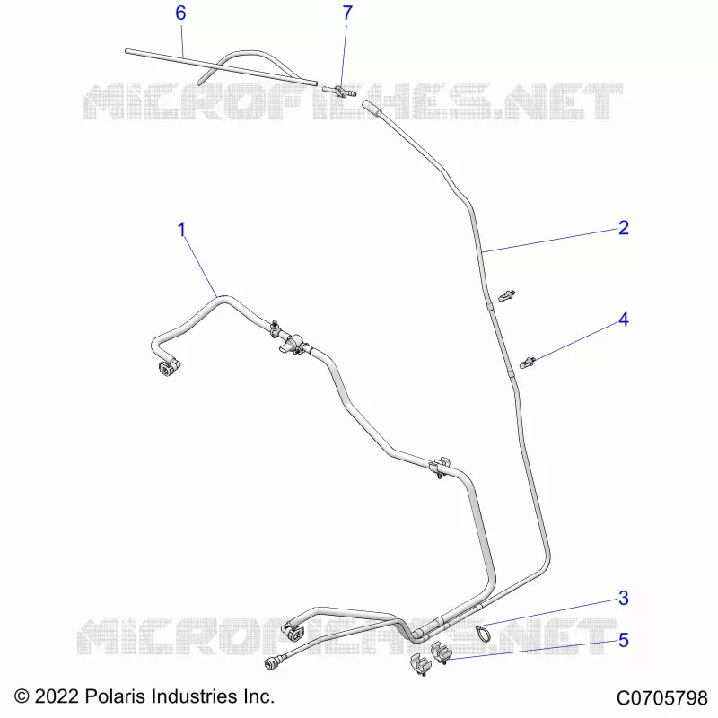 SISTEMA DI ALIMENTAZIONE CARBURANTES, FUEL LINES, STD.