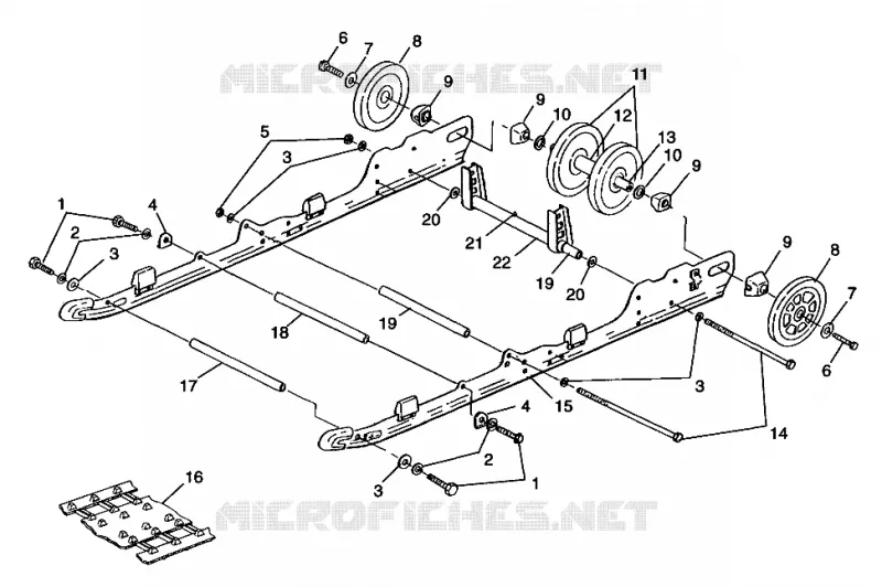 SOSPENSIONE 600 XC 0981758 (4944194419B012)