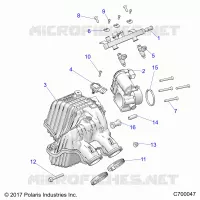 ENGINE, PRESA D'ARIA MANIFOLD, THROTTLE BODY, FUEL RAIL