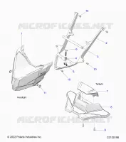 ELETTRICO, HEADLIGHT AND TAILLIGHT