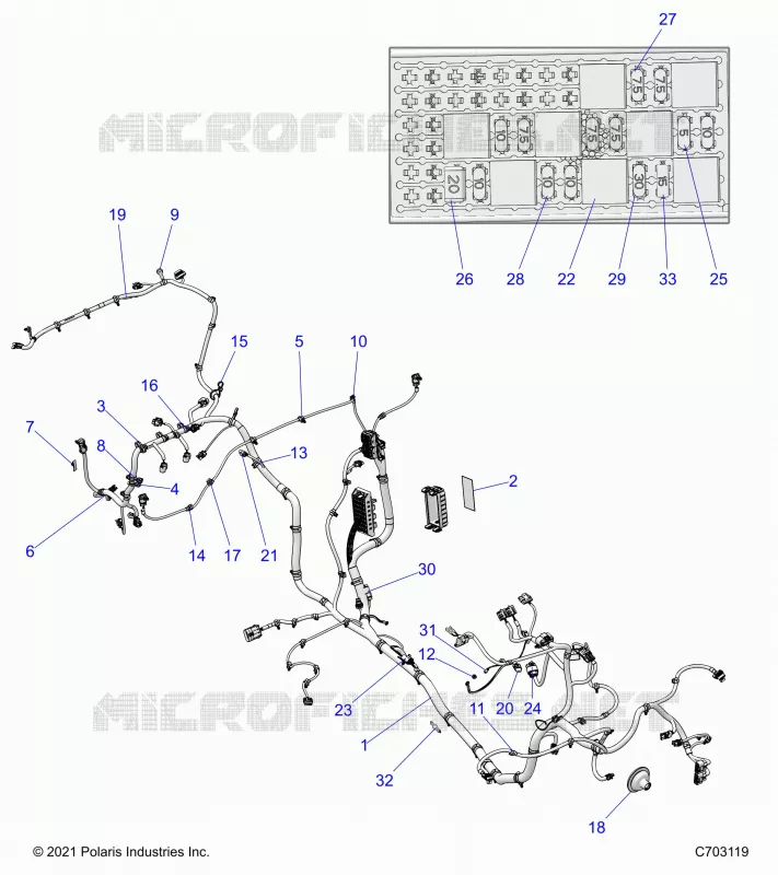 ELETTRICO, WIRE HARNESS
