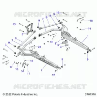 SOSPENSIONE POSTERIORE CONTROL ARMS