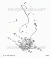 TRASMISSIONE, FRONT GEARCASE MOUNTING