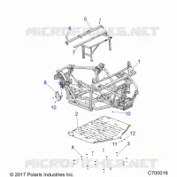 CHASSIS, MAIN FRAME AND SCIARED PLATES
