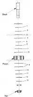 SHOCK VALVOLE SPORT 400L W97BA38C AND TRAIL BLAZER W97BA25C (4940124012C07B)