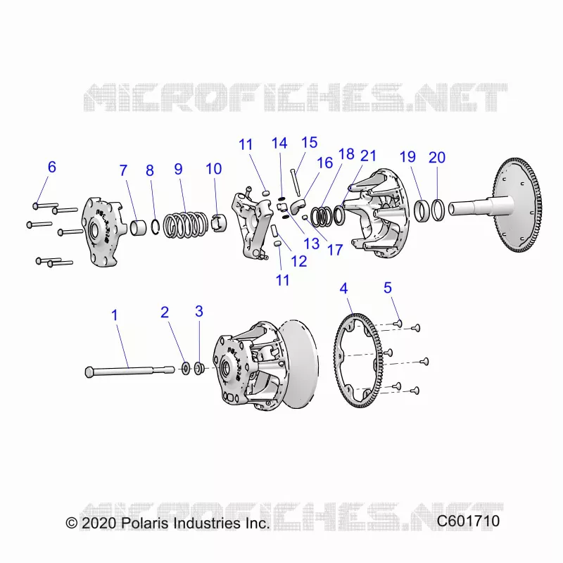 TRASMISSIONE, CLUTCH, PRIMARY