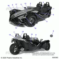DECALSS AND BADGES(R MODELS)