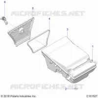 STORAGE BOX, REAR