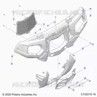 PARAURTI ANTERIORE AND MOUNTING