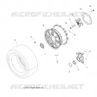 RUOTE, REAR and HUB