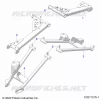 SOSPENSIONE POSTERIORE CONTROL ARMS
