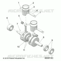 ENGINE, PISTONE &amp; ALBERO MOTORE