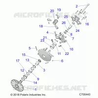 TRASMISSIONE, PRIMARY CLUTCH