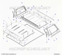TETTO AND REAR CAB PANELS
