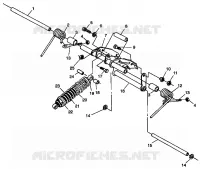 POSTERIORE COPPIA ARM WIDETRAK LX 0972065 and EUROPEAN WIDETRAK LX E972065 (4938223822B010)