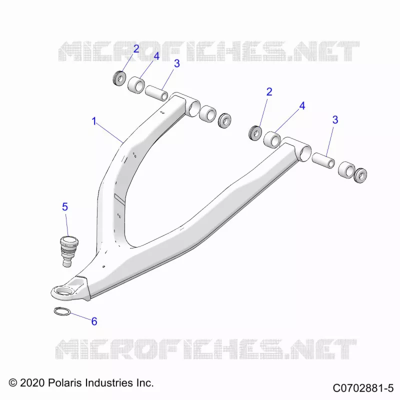 SOSPENSIONI ANTERIORI CONTROL ARMS MOUNTING