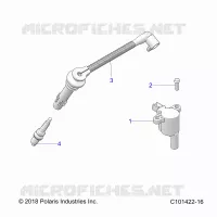 ELETTRICO, IGNITION COIL, WIRE AND SPARK PLUG