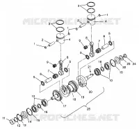 ALBERO MOTORE   PISTONEEE SL 700 B964066 AND INTL. SL 700 I964066 (4935633563C004)