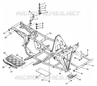 MONTAGGIO DEL TELAIO Trail Blazer W937221 (4924082408003A)