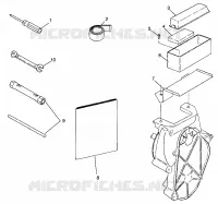 KIT DI STRUMENTI STORM 0975782, STORM S.E. H975782, EUROPEAN STORM S.E. E975782 (4937823782B006)