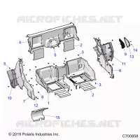 CARROZZERIA POSTERIORE CLOSEOFF AND FENDERS