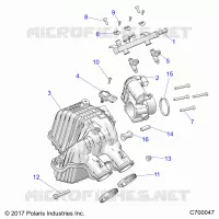 ENGINE, PRESA D'ARIA MANIFOLD, THROTTLE BODY, FUEL RAIL