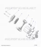 BRAKES, PINZA FRENO POSTERIORE