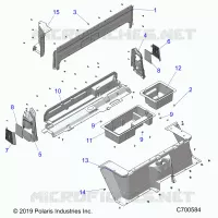 CARROZZERIA POSTERIORE CLOSEOFF, AND FENDERS