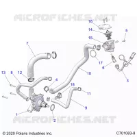 MOTORE, WATERPUMP AND BYPASS