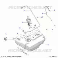 SISTEMA DI ALIMENTAZIONE CARBURANTE, FUEL TANK EVAP